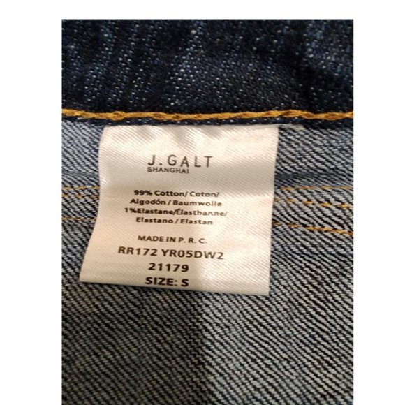 Brandy Melville Agatha Jeans one size  Distressed Blue - Picture 5 of 6